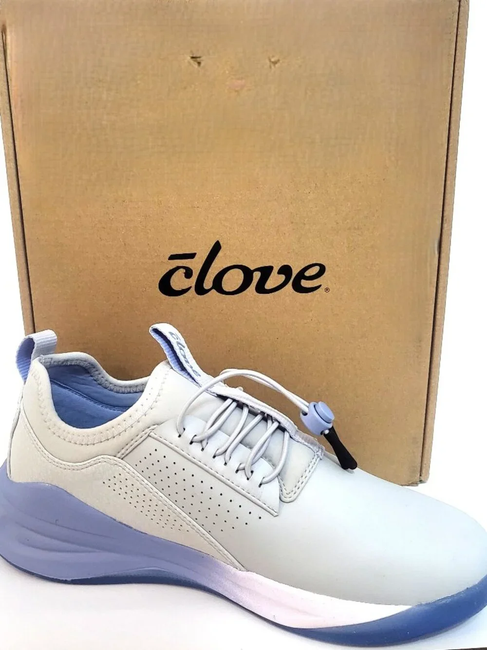 Clove Women’s Classic Sneakers Grey Matter Size 7.5 Wide Nurse Shoes Comfort - Picture 8 of 8